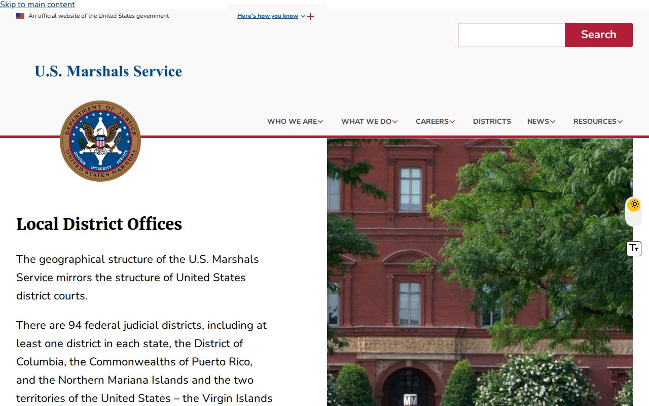Honolulu federal warrants U.S. Marshals district interface
